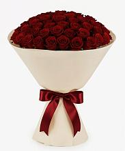 Букет 101 Бордовая роза Блэк Бакарра в Шатки