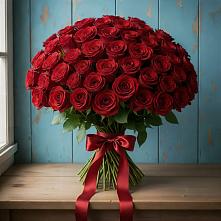 Букет Красные розы Блэк Меджик в Шатки