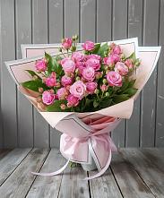 Букет Розовый кустик #REPLACE_PRED# Шатки