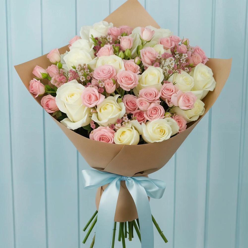 Букет цветов из: Розы в Шатки