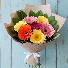Букет цветов из:  Герберы #REPLACE_PRED# Шатки