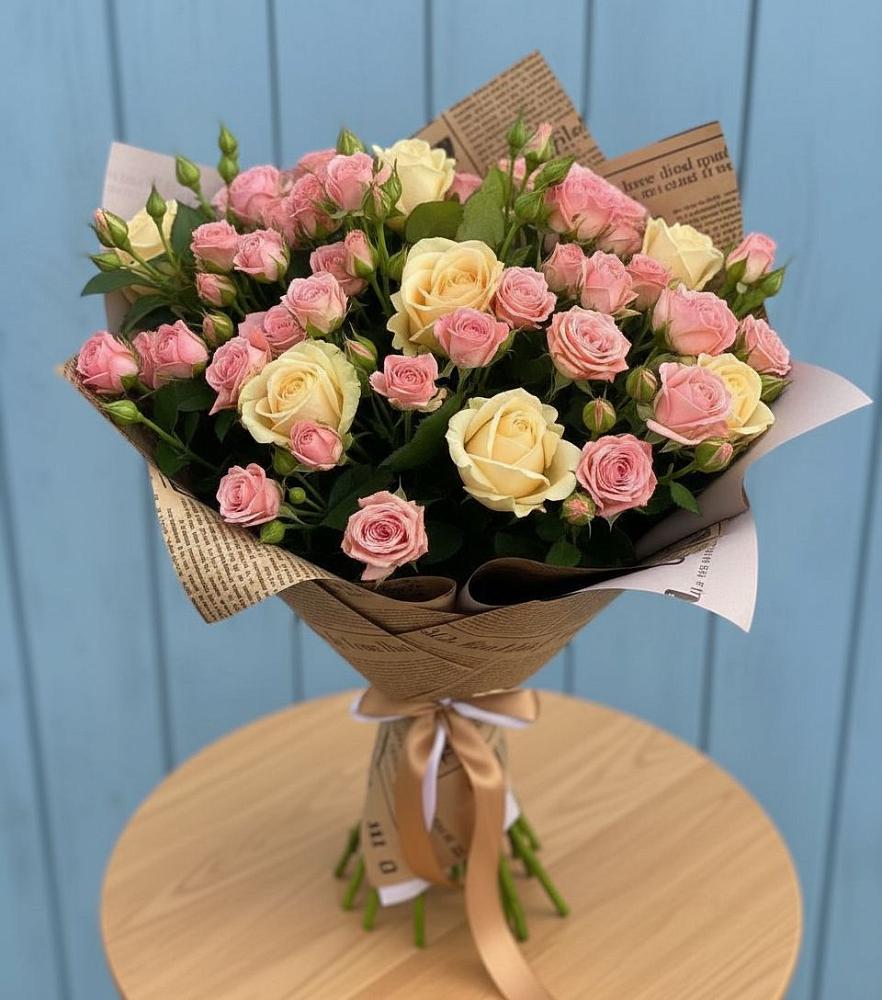 Букет цветов из: Розы в Шатки