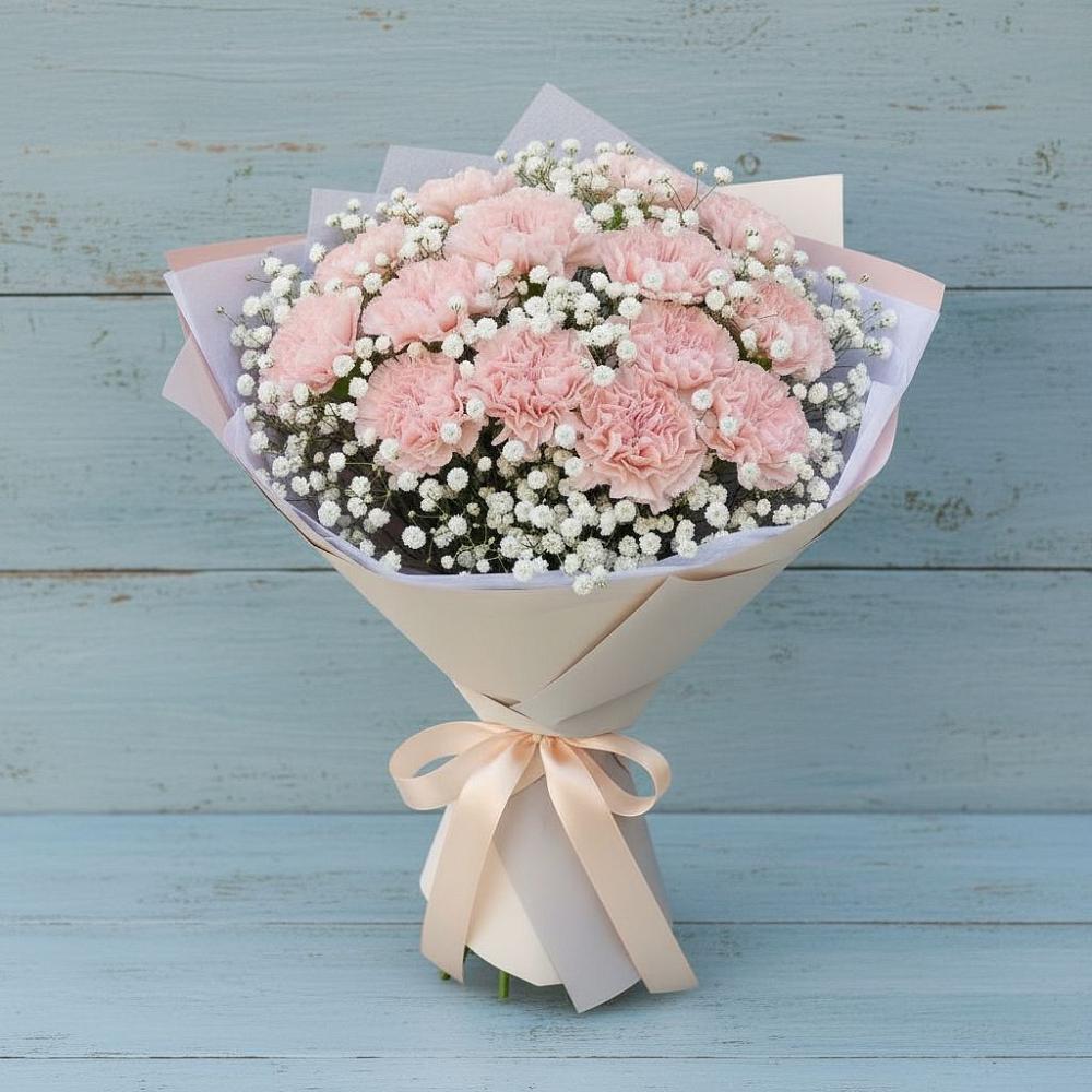 Букет цветов из: Гвоздики в Шатки