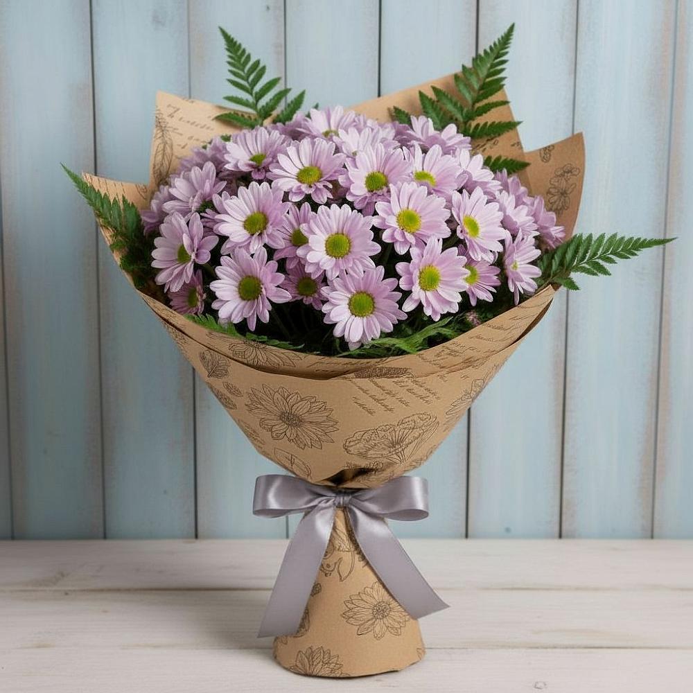 Букет цветов из: Хризантемы в Шатки