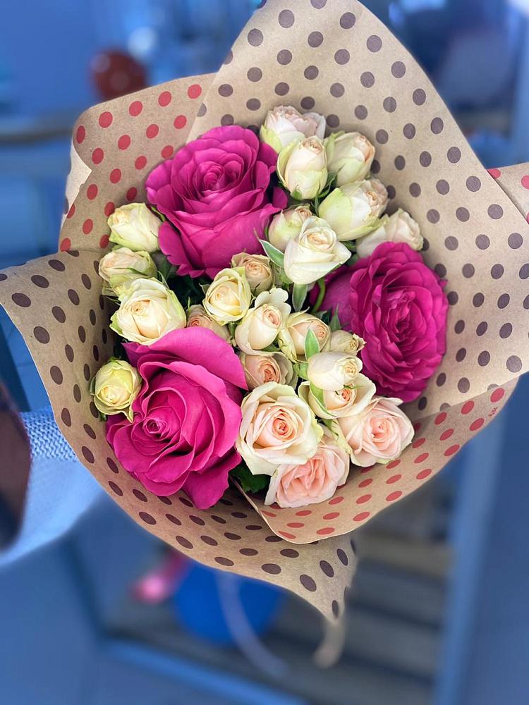 Букет цветов из: Розы в Шатки