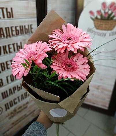 Букет цветов из: Герберы в Шатки
