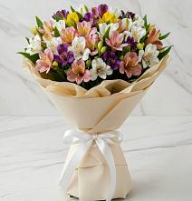 Букет цветов из:  Альстромерии #REPLACE_PRED# Шатки