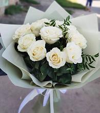 Букет Белые розы Проуд #REPLACE_PRED# Шатки