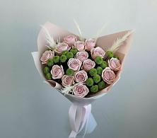 Букет цветов из:  Розы и Хризантемы в Шатки