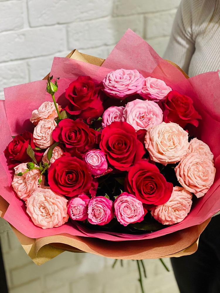 Букет цветов из: Розы в Шатки