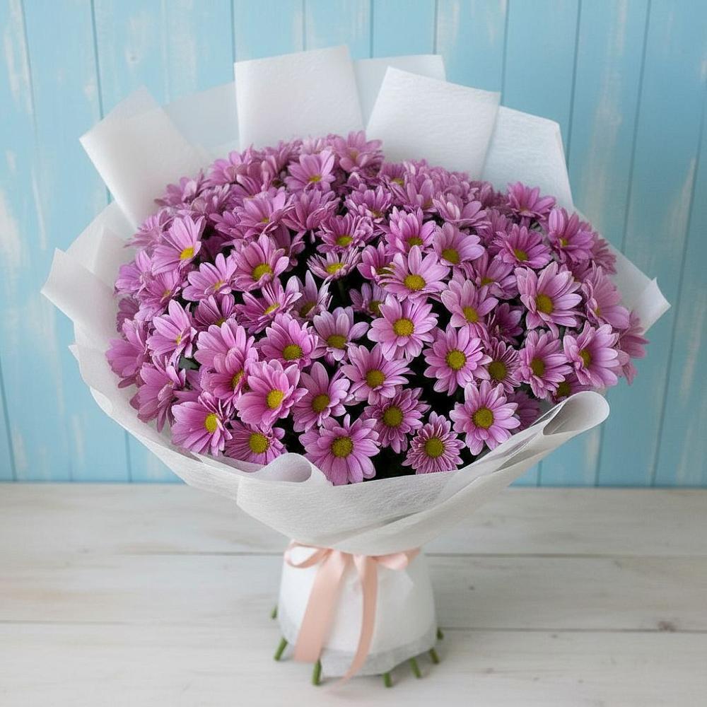 Букет цветов из: Хризантемы в Шатки