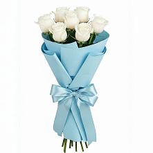 Букет 7 белых роз Проуд #REPLACE_PRED# Шатки