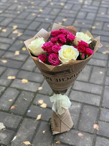 Букет цветов из: Розы в Шатки