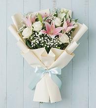 Букет цветов из:  Лилии в Шатки